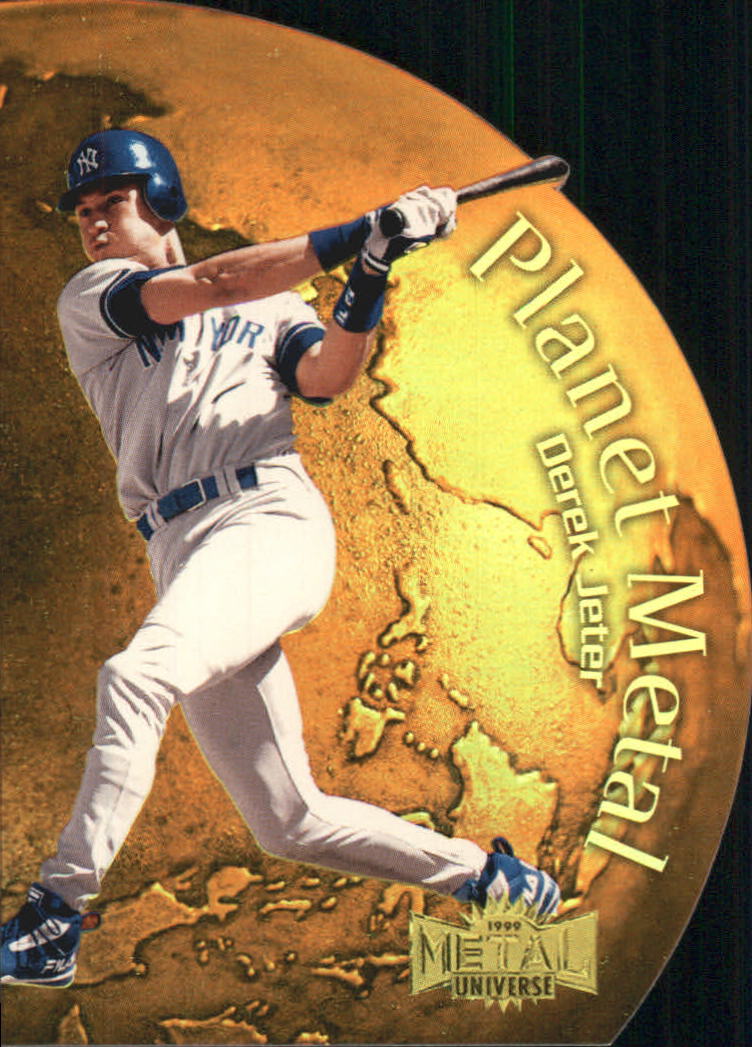 1999 Metal Universe Planet Metal #6 Derek Jeter
