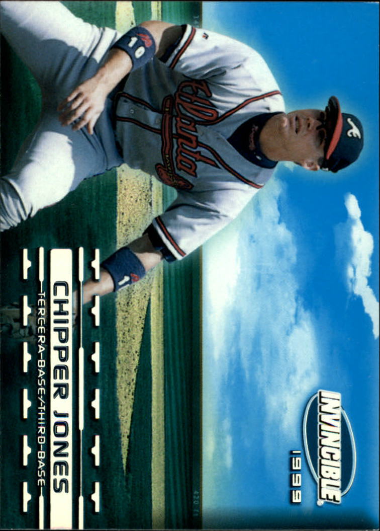 1999 Pacific Invincible Sandlot Heroes #2 Chipper Jones Wearing Cap