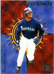 1999 Pacific Prism Epic Performers #4 Ken Griffey Jr.