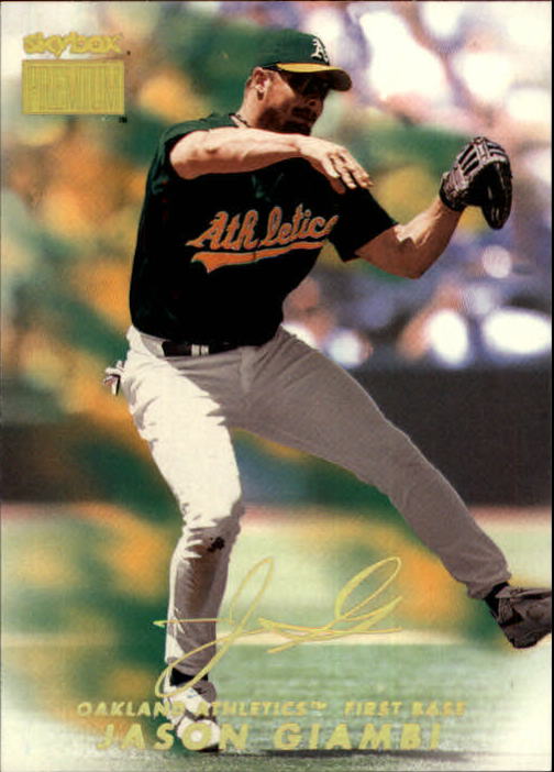 1999 SkyBox Premium #80 Jason Giambi