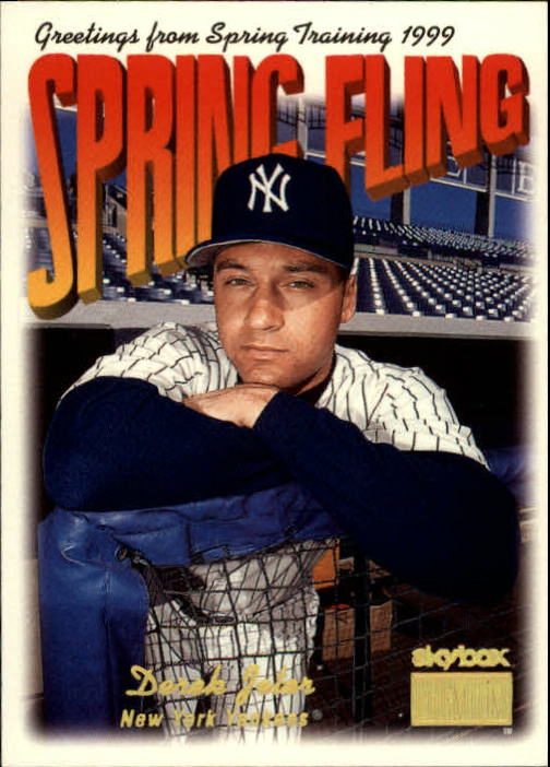 1999 SkyBox Premium #276 Derek Jeter SF