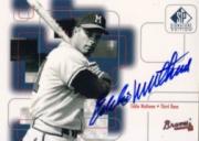 1999 SP Signature Autographs #EMA Eddie Mathews