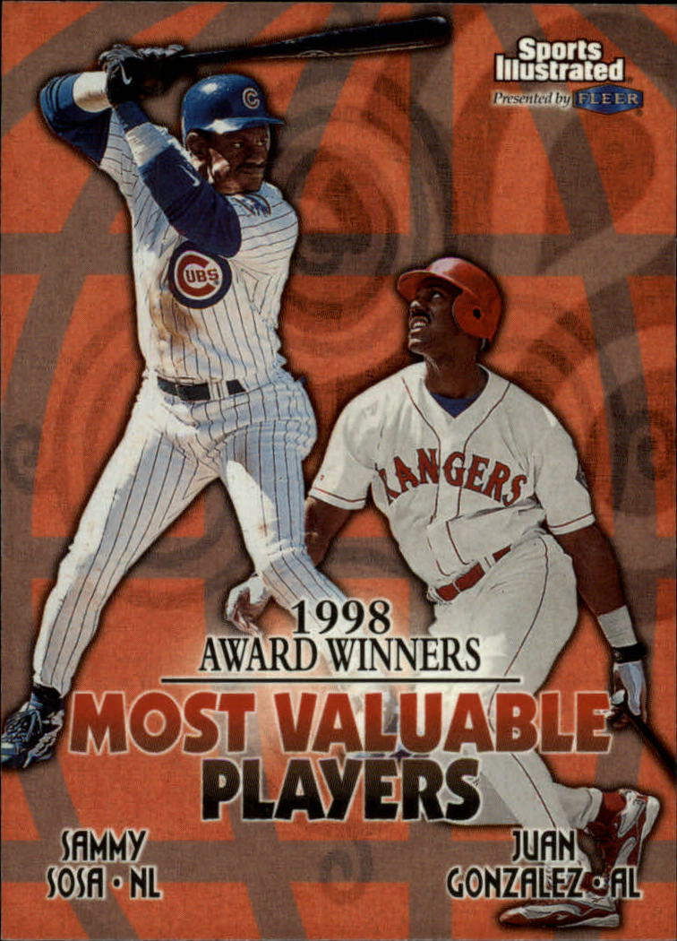 1999 Sports Illustrated #20 S.Sosa/J.Gonzalez AW