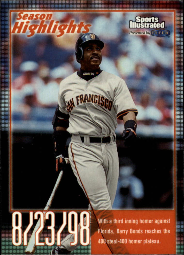 1999 Sports Illustrated #24 Barry Bonds SH