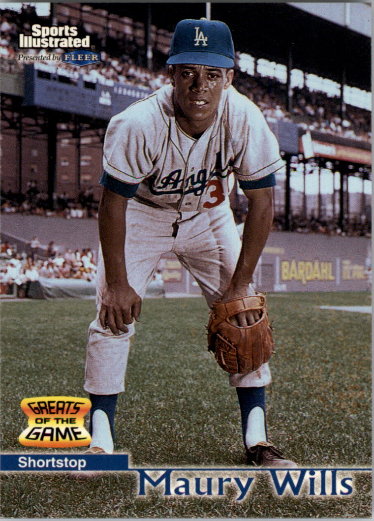 1999 Sports Illustrated Greats of the Game #30 Maury Wills