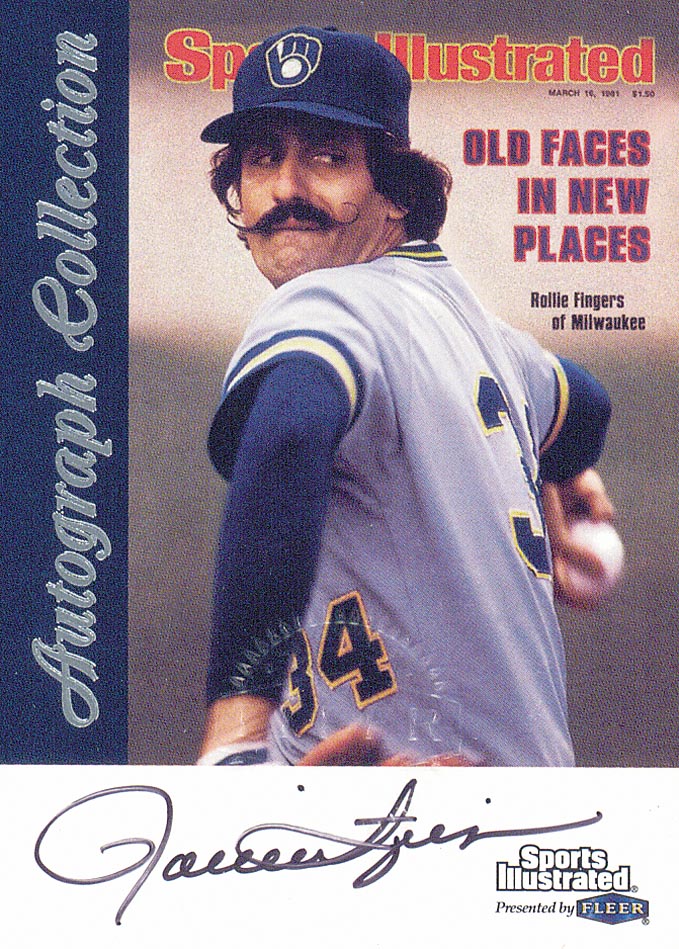 1999 Sports Illustrated Greats of the Game Autographs #23 Rollie Fingers
