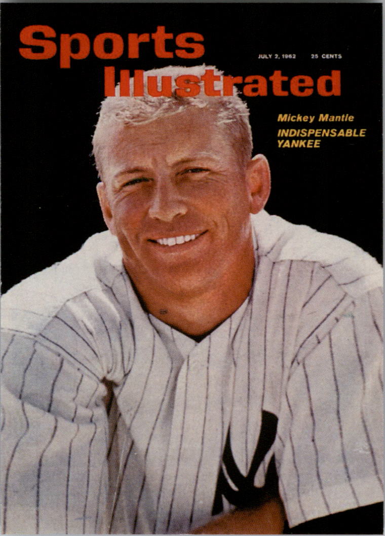 1999 Sports Illustrated Greats of the Game Cover Collection #9 Mickey Mantle