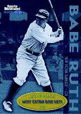 1999 Sports Illustrated Greats of the Game Record Breakers #3 Babe Ruth