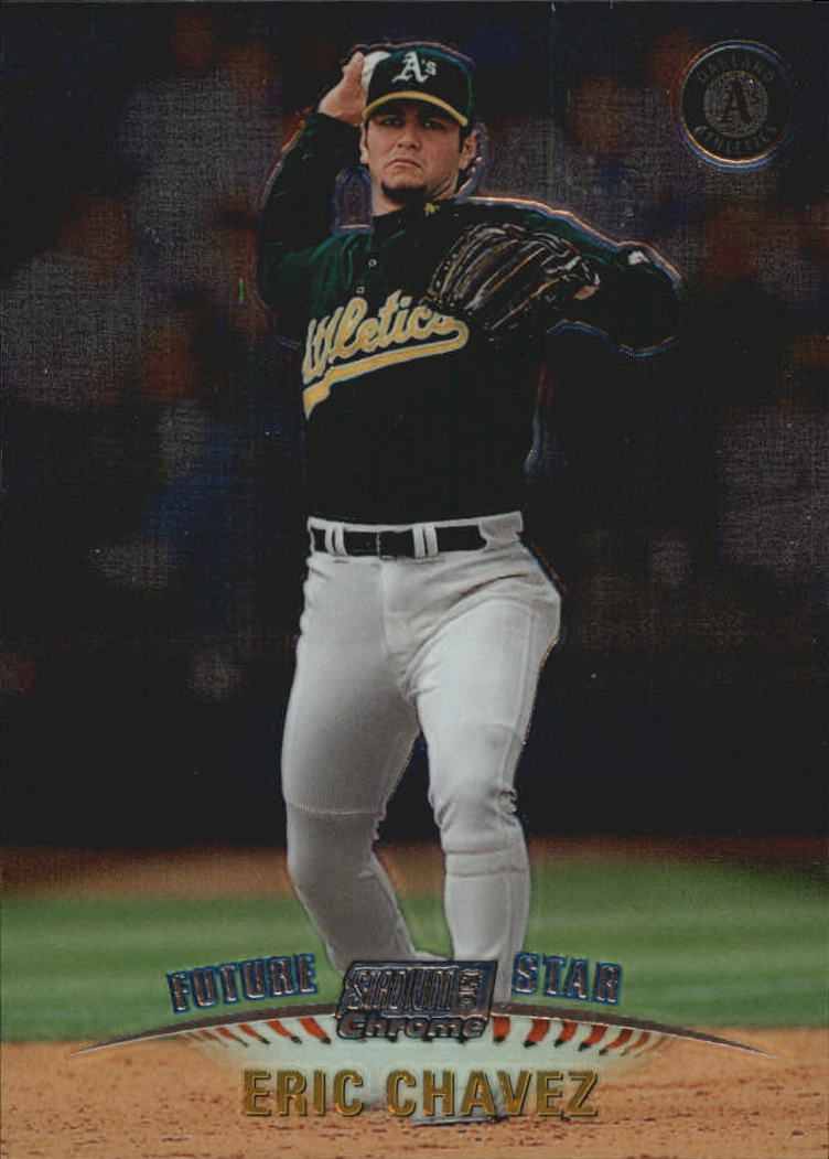1999 Stadium Club Chrome #SCC36 Eric Chavez