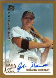 1999 Topps Traded Autographs #T66 Josh Hamilton