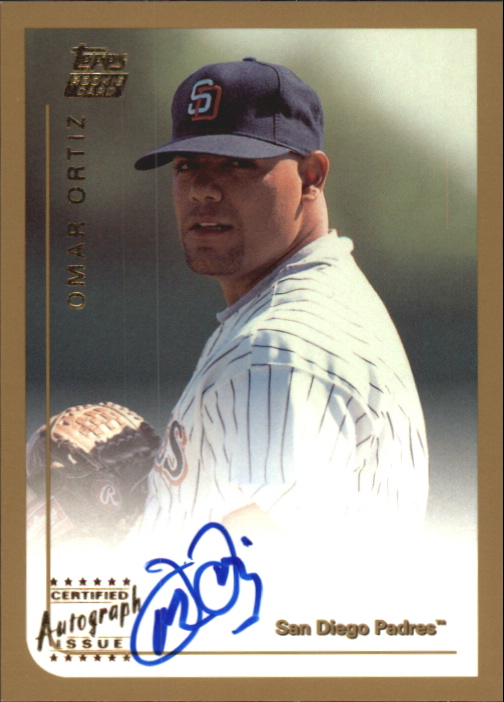 1999 Topps Traded Autographs #T72 Omar Ortiz