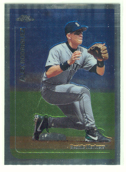 1999 Topps Chrome #300 Alex Rodriguez
