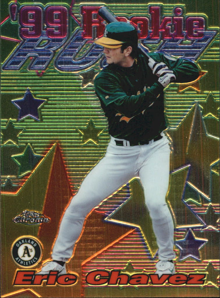 1999 Topps Chrome All-Etch #AE14 Eric Chavez