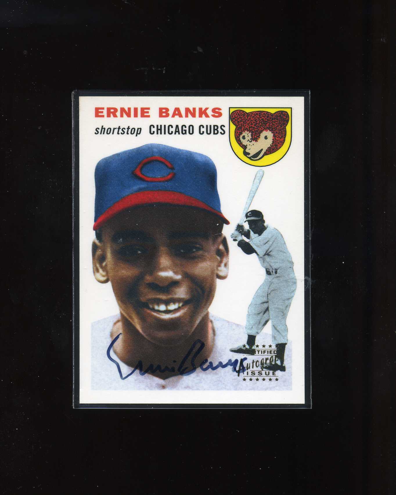 1999 Topps Stars Rookie Reprints Autographs #2 Ernie Banks DP