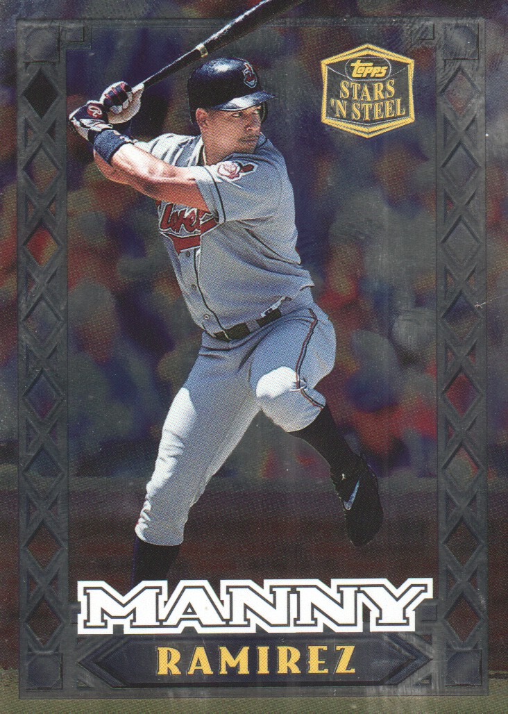 1999 Topps Stars 'N Steel #10 Manny Ramirez
