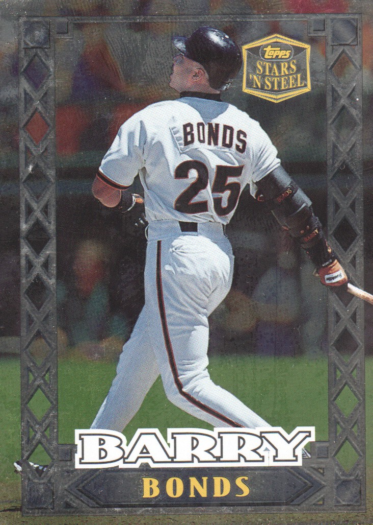 1999 Topps Stars 'N Steel #14 Barry Bonds