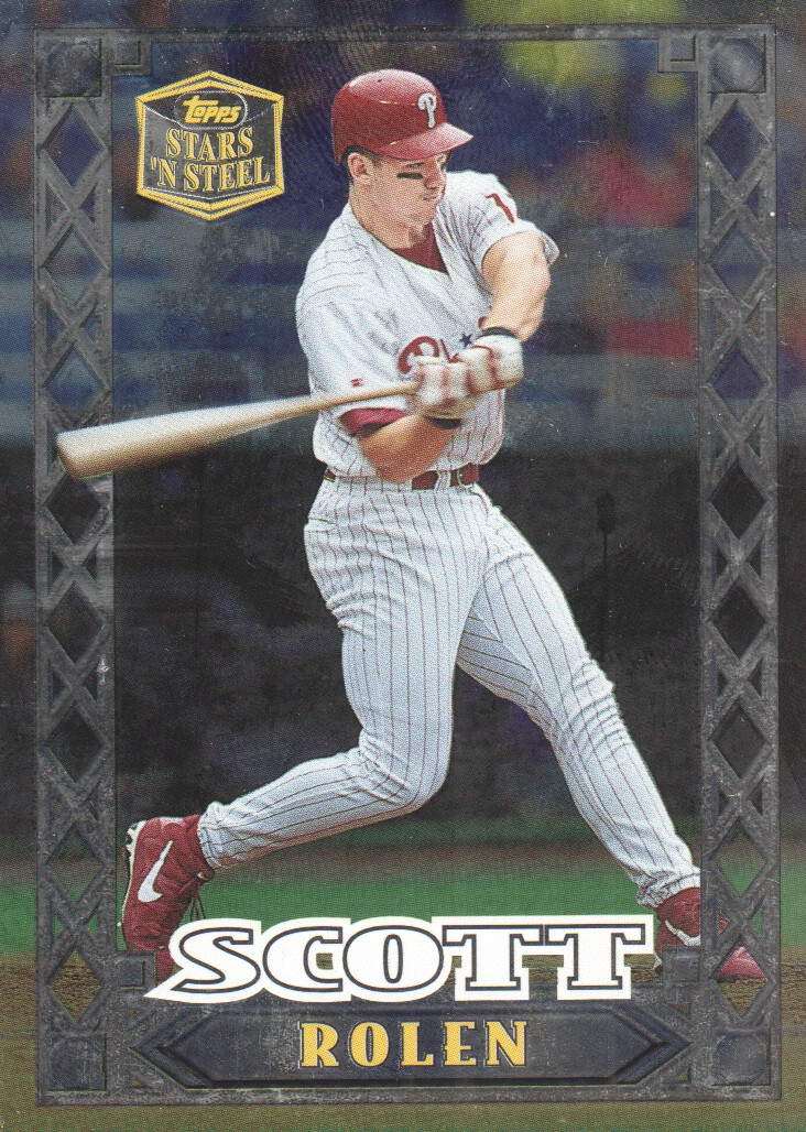 1999 Topps Stars 'N Steel #17 Scott Rolen