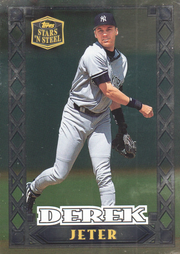 1999 Topps Stars 'N Steel #34 Derek Jeter