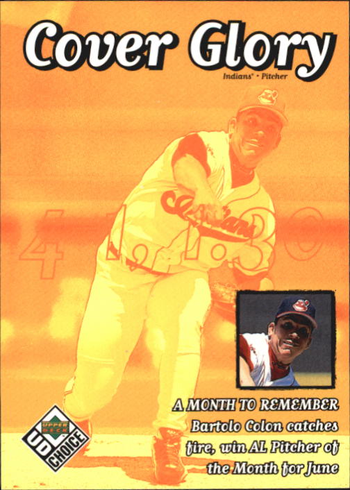 1999 UD Choice #38 Bartolo Colon CG