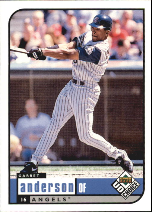 1999 UD Choice #49 Garret Anderson