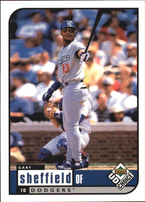 1999 UD Choice #98 Gary Sheffield
