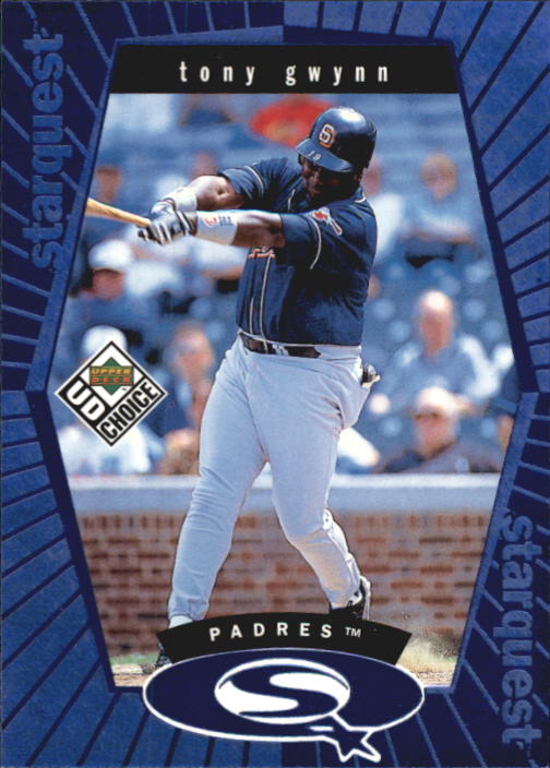 1999 UD Choice StarQuest #8 Tony Gwynn