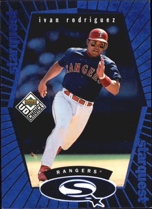 1999 UD Choice StarQuest #20 Ivan Rodriguez
