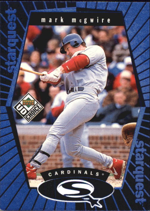 1999 UD Choice StarQuest #22 Mark McGwire