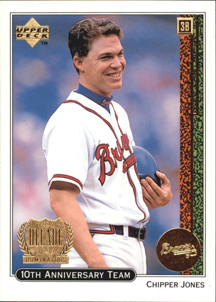 1999 Upper Deck 10th Anniversary Team #X4 Chipper Jones