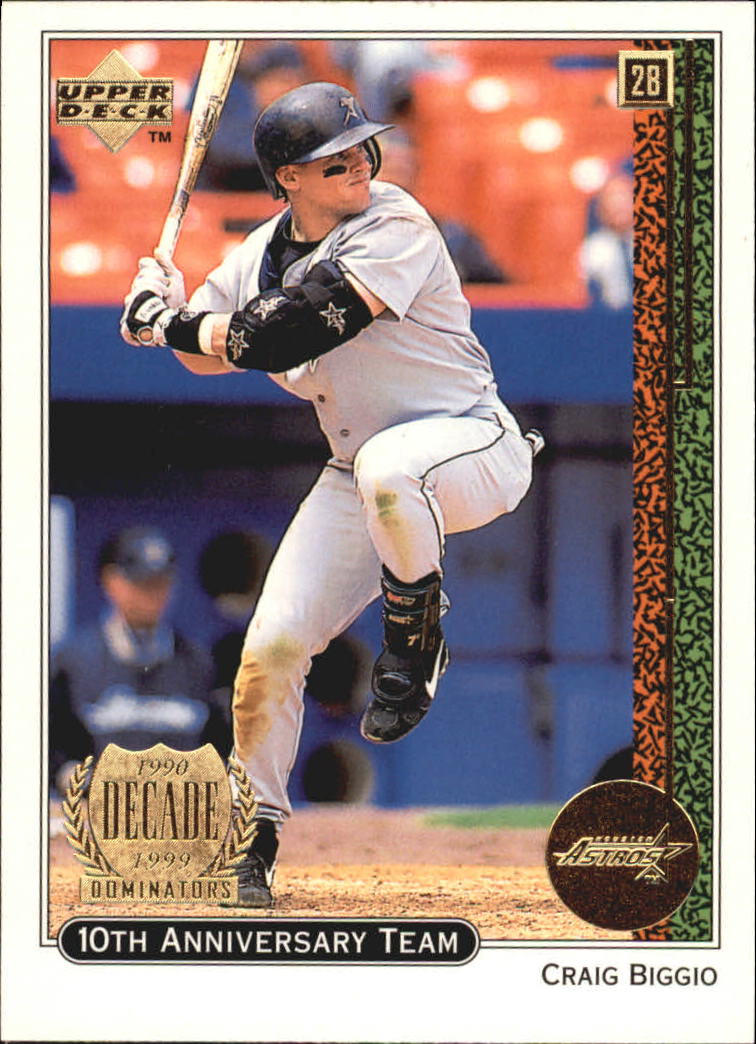 1999 Upper Deck 10th Anniversary Team #X14 Craig Biggio
