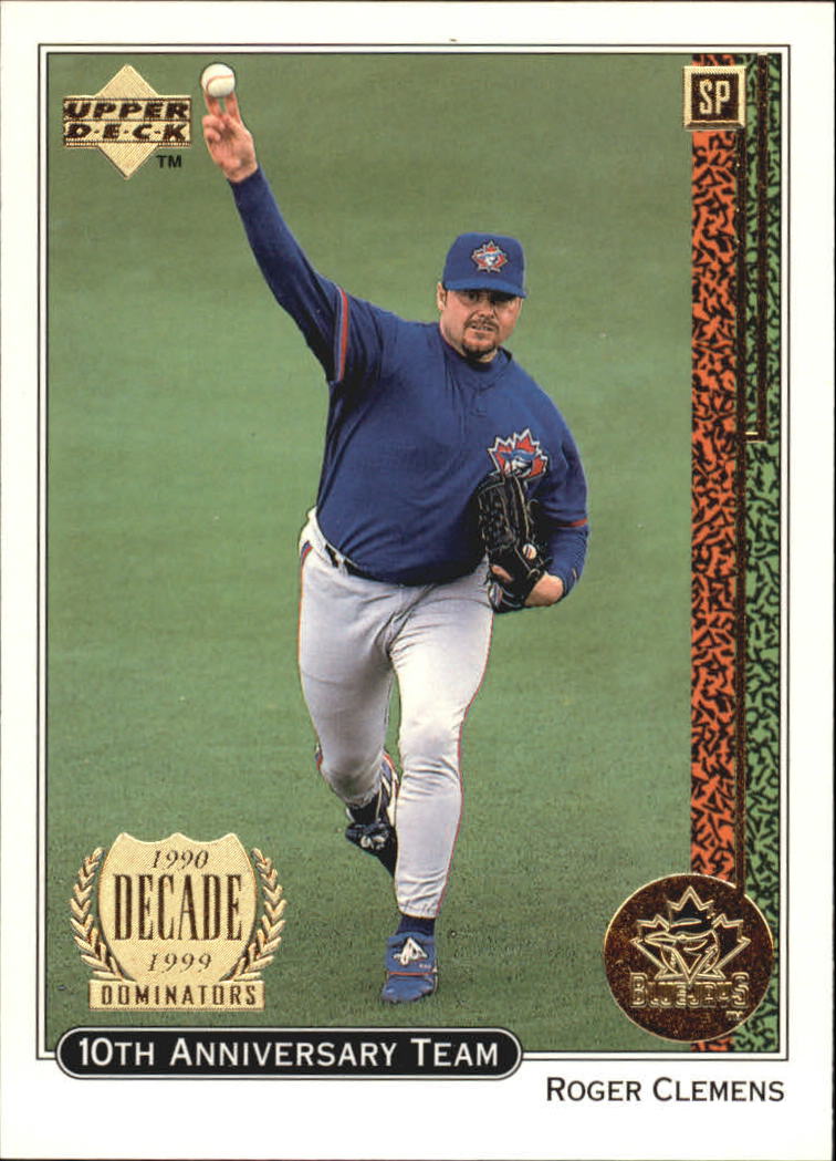 1999 Upper Deck 10th Anniversary Team #X30 Roger Clemens