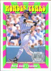 1999 Upper Deck Wonder Years #W12 Derek Jeter