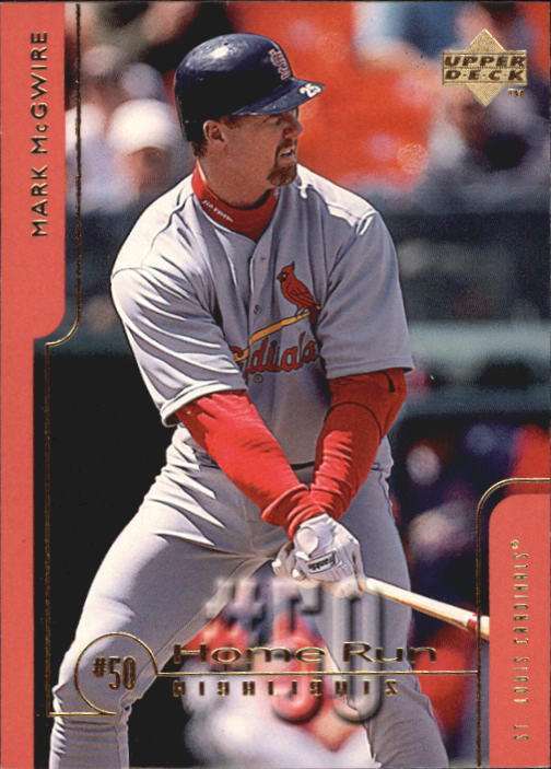 1999 Upper Deck Challengers for 70 #50 Mark McGwire HRH