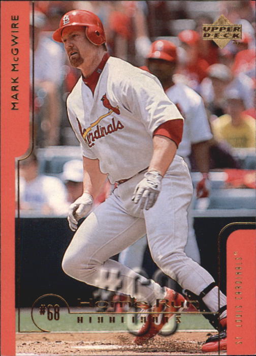 1999 Upper Deck Challengers for 70 #68 Mark McGwire HRH