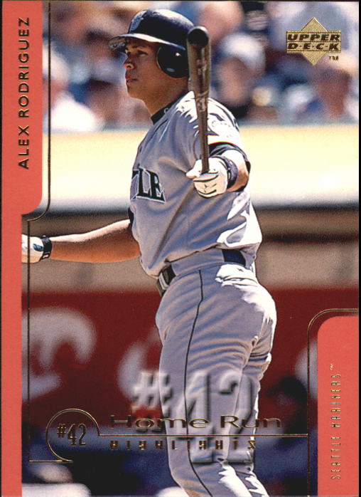 1999 Upper Deck Challengers for 70 #82 Alex Rodriguez HRH