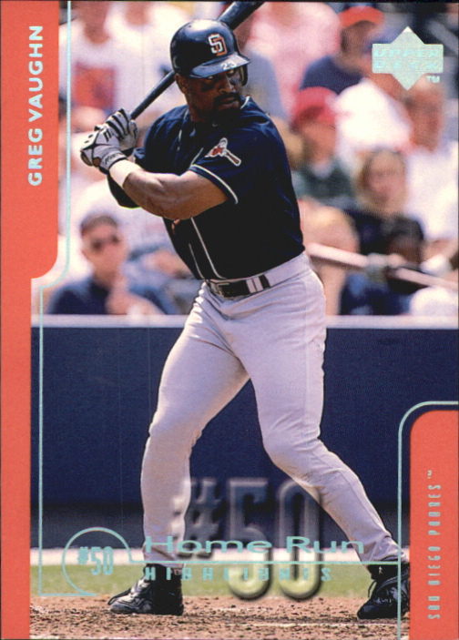 1999 Upper Deck Challengers for 70 Challengers Edition #48 Greg Vaughn HRH