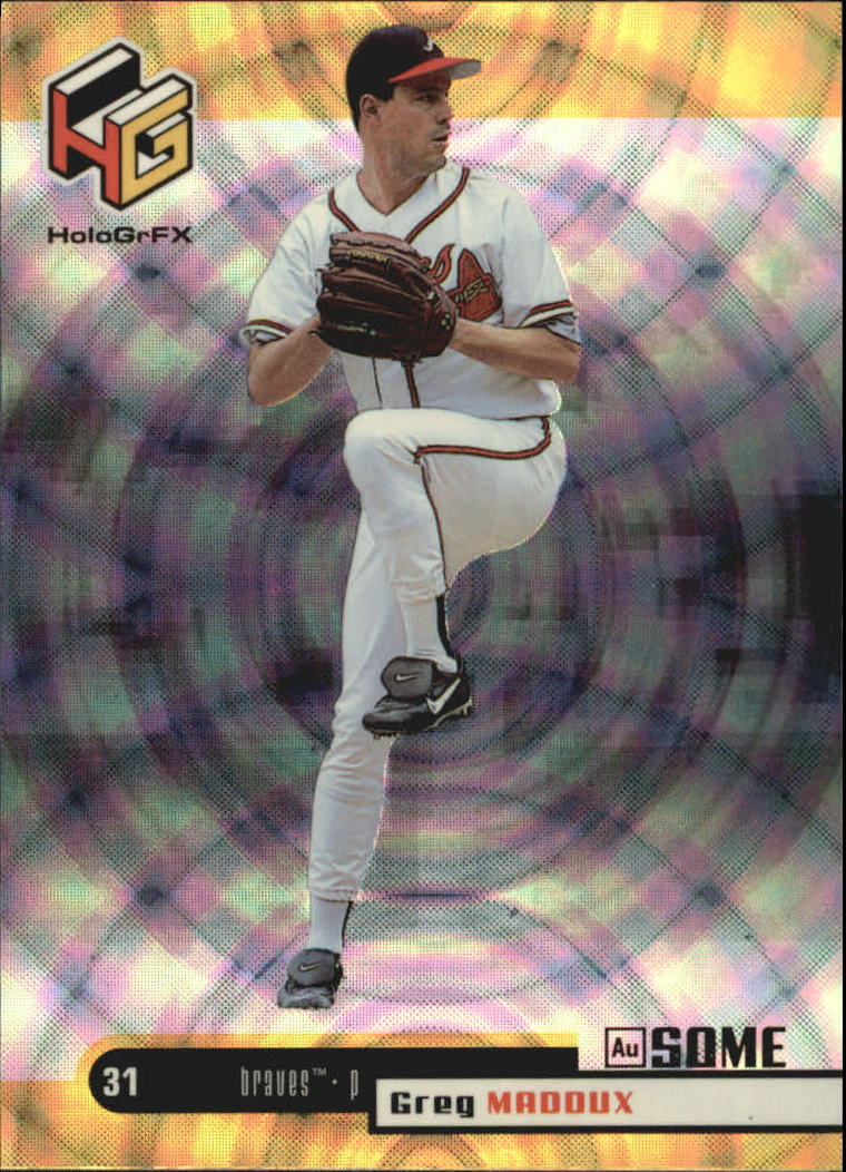 1999 Upper Deck HoloGrFX AuSOME #7 Greg Maddux