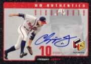 1999 Upper Deck HoloGrFX UD Authentics #CJ Chipper Jones