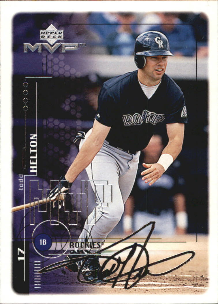 1999 Upper Deck MVP Silver Script #71 Todd Helton