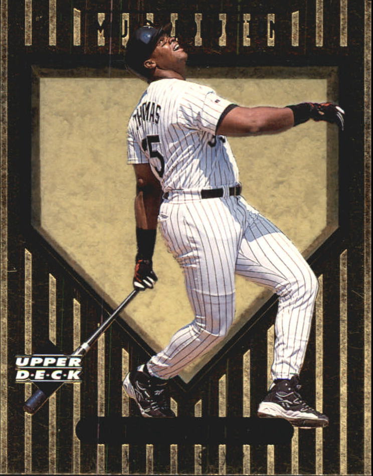 1999 Upper Deck Ovation Major Production #S10 Frank Thomas
