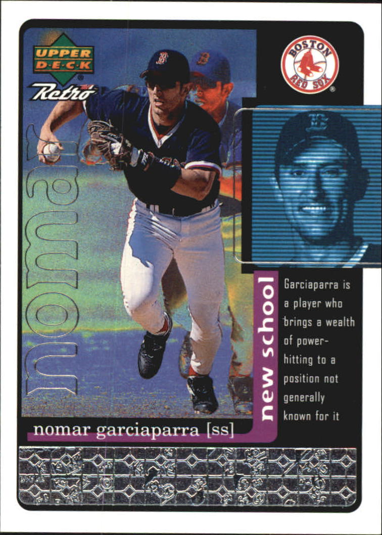 1999 Upper Deck Retro Old School/New School #S26 Nomar Garciaparra