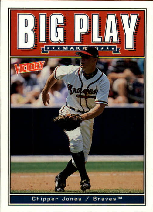 1999 Upper Deck Victory #30 Chipper Jones BP