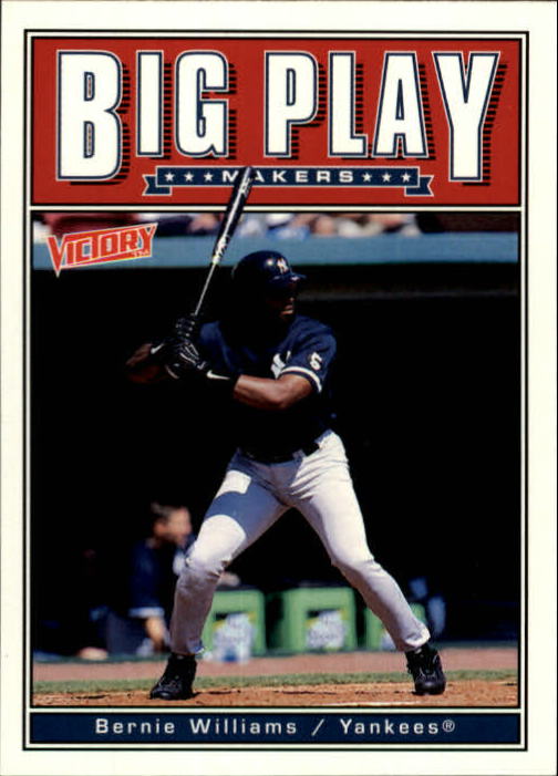 1999 Upper Deck Victory #264 Bernie Williams BP