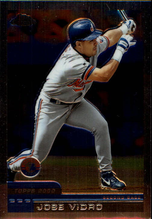 2000 Topps Chrome #77 Jose Vidro