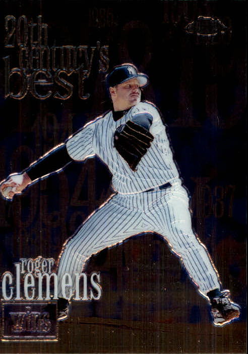 2000 Topps Chrome #235 Roger Clemens 20CB