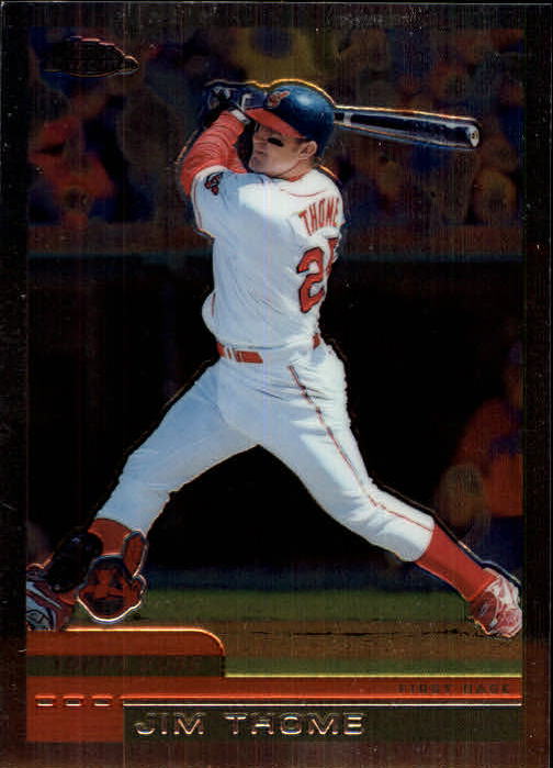 2000 Topps Chrome #360 Jim Thome