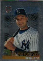 2000 Topps Chrome #478C D.Jeter MM Wins 1998 WS