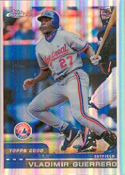 2000 Topps Chrome Refractors #181 Vladimir Guerrero