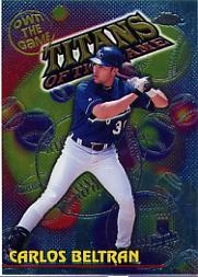 2000 Topps Chrome Own the Game #OTG26 Carlos Beltran
