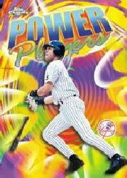 2000 Topps Chrome Power Players Refractors #P20 Derek Jeter